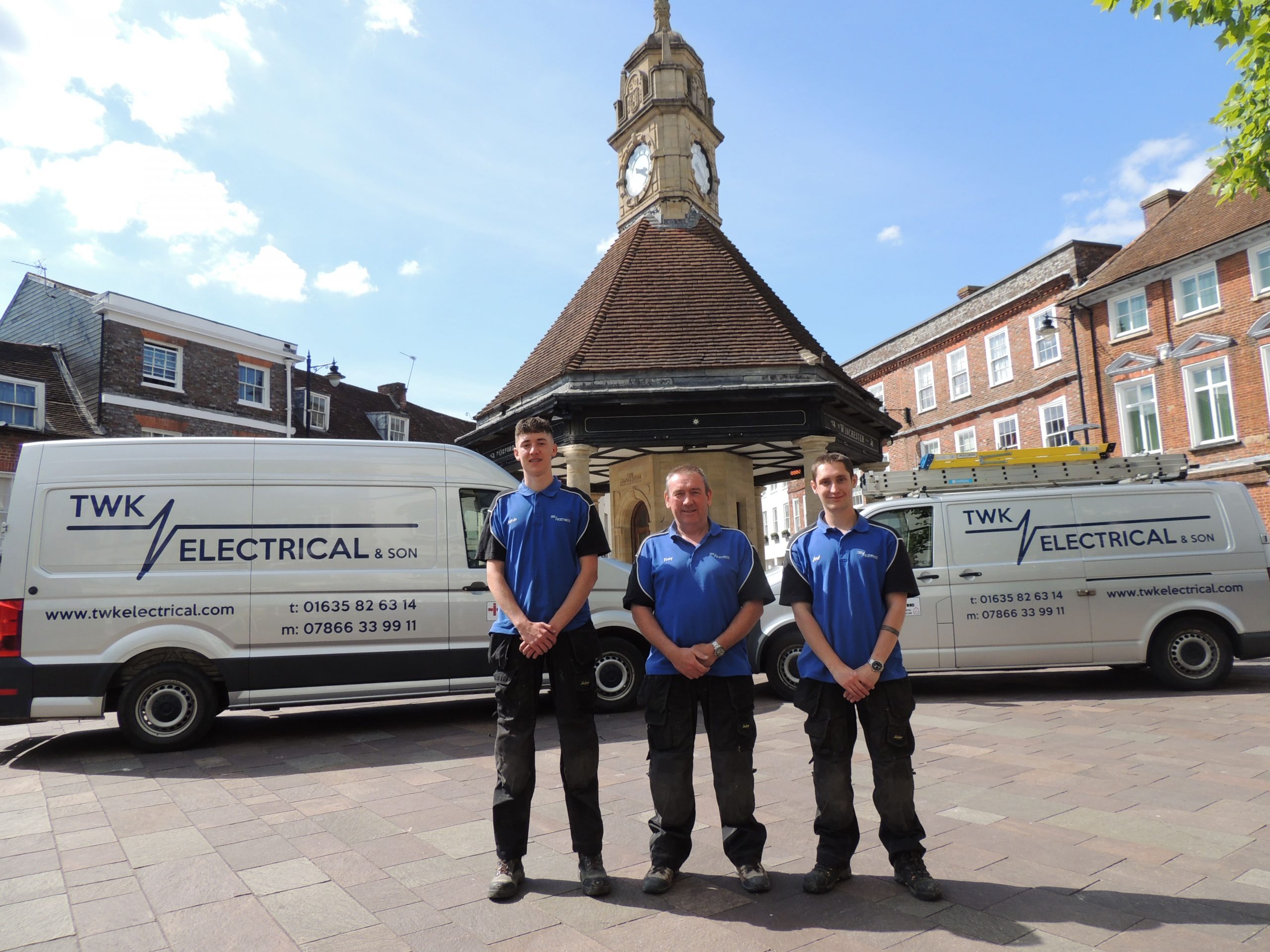 Newbury clock tower - TWK Electrical